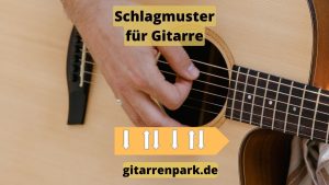 Schlagmuster für Gitarre