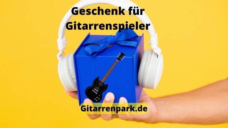 Gitarren Geschenk für Gitarrenspieler