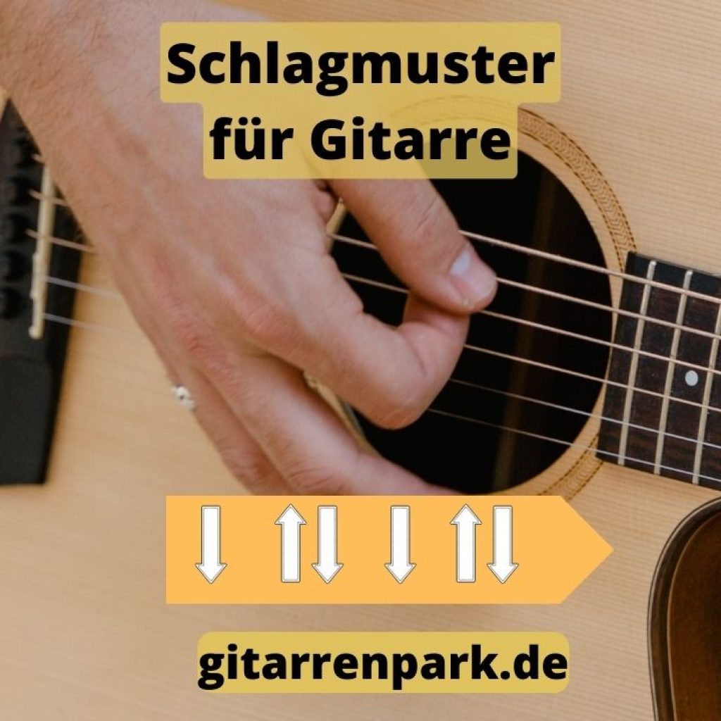 Schlagmuster für Gitarre